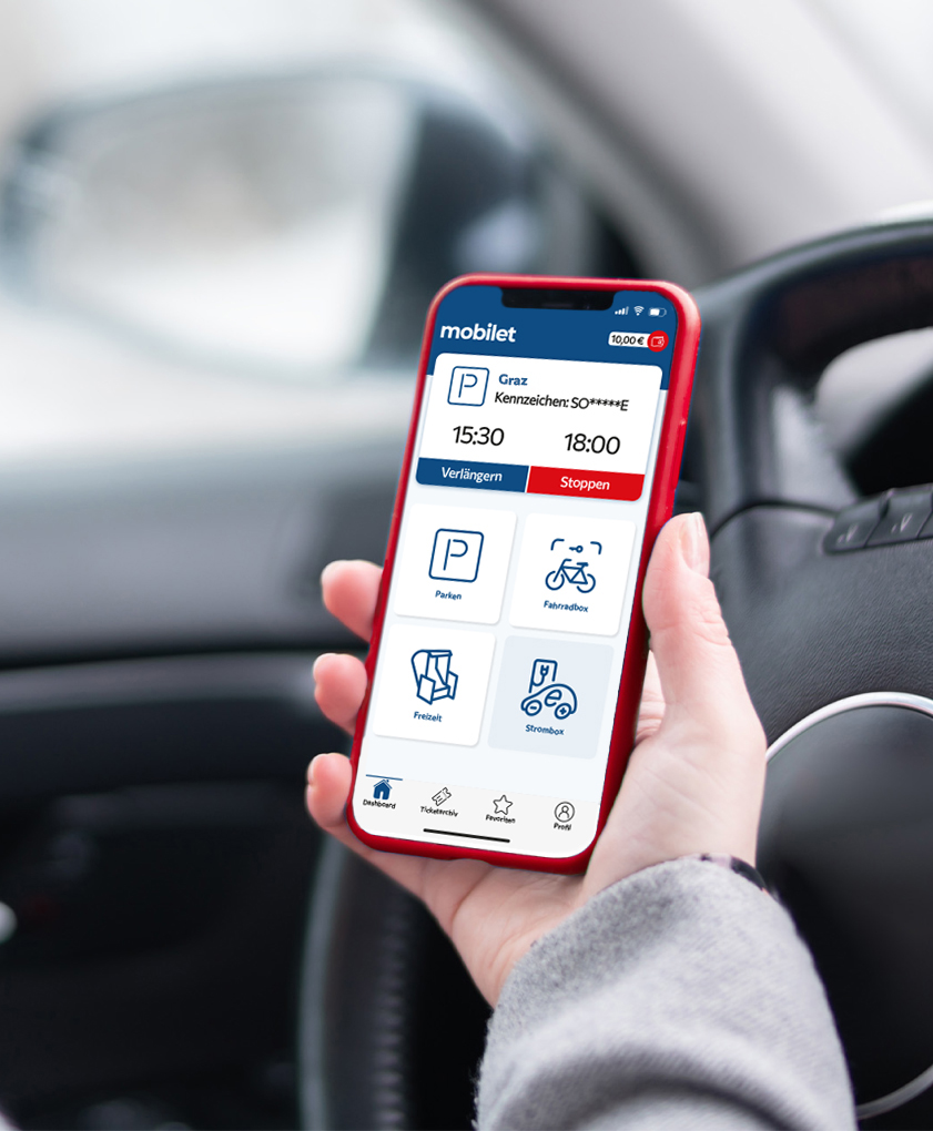 mobilet App Mockup