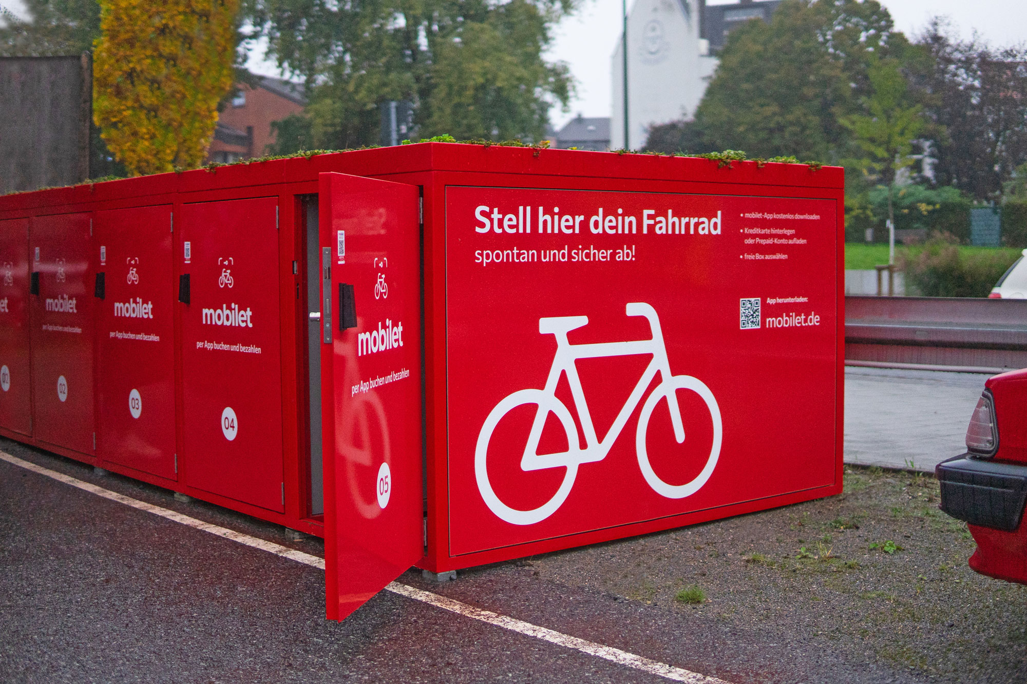 Fahrradbox Referenz Dortmund