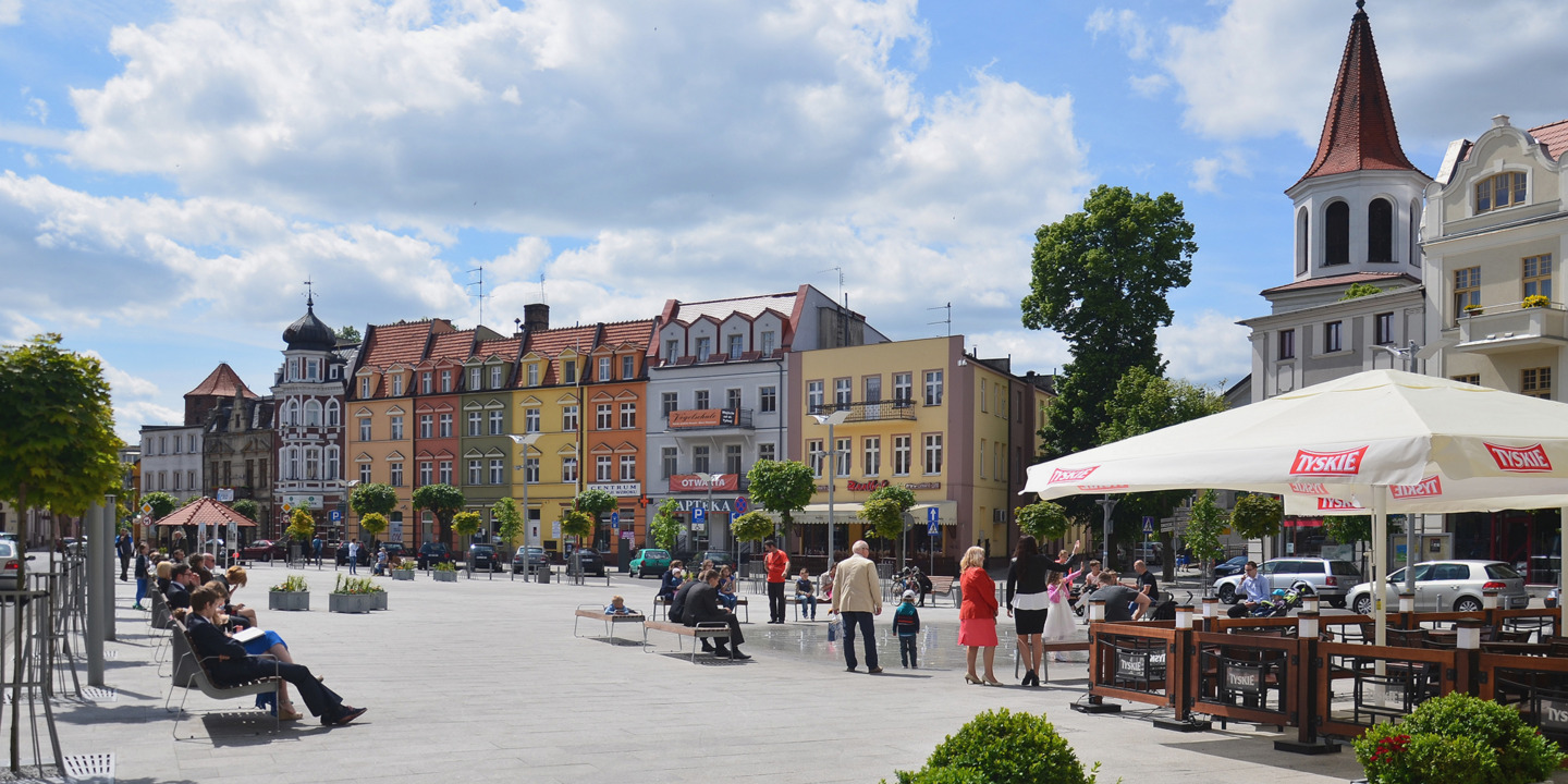 Rynek w Mieście Brodnica - strefa płatnego parkowania - mobilet.pl zamiast parkometrów