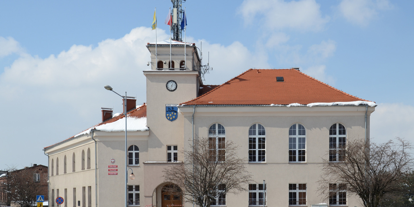 Ratusz w mieście Łaziska Górne - elektroniczne bilety komunikacji miejskiej - mobilet.pl zamiast biletomatów