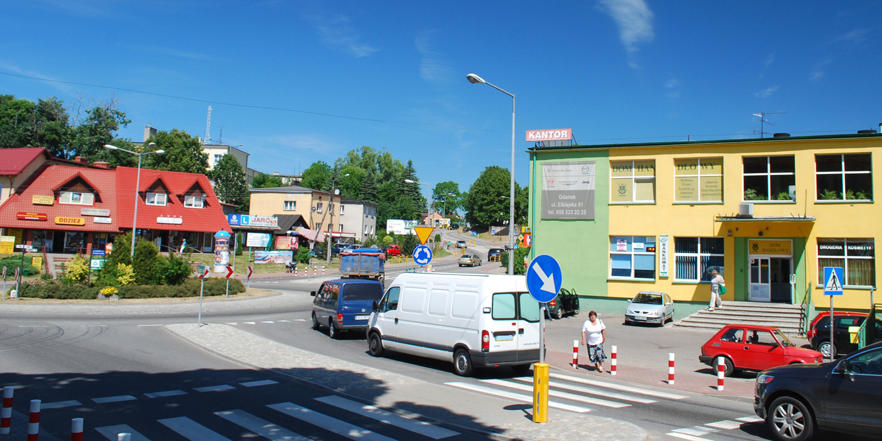 Centrum miasta Żukowo - elektroniczne bilety komunikacji miejskiej - mobilet.pl zamiast biletomatów