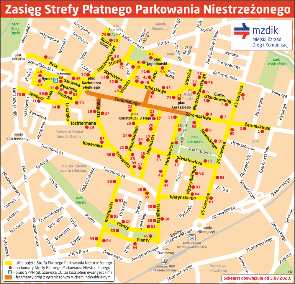 Plan SPPN w Radomiu