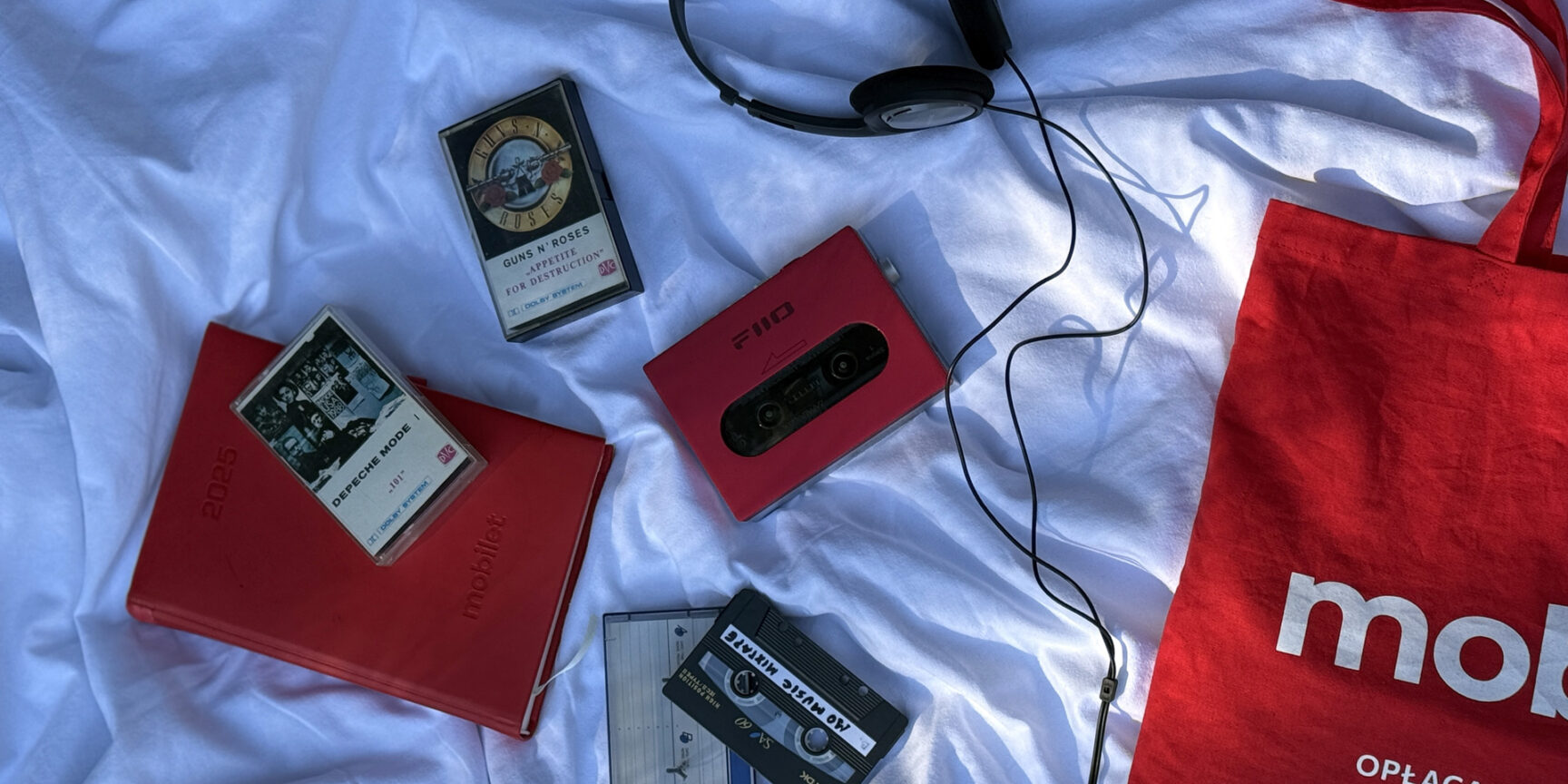 FIIO - odtwarzacz kaset typu walkman, który jest nagrodą w konkursie muzycznym mobilet