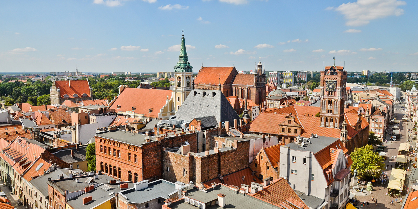 Widok na Stare Miasto Toruń