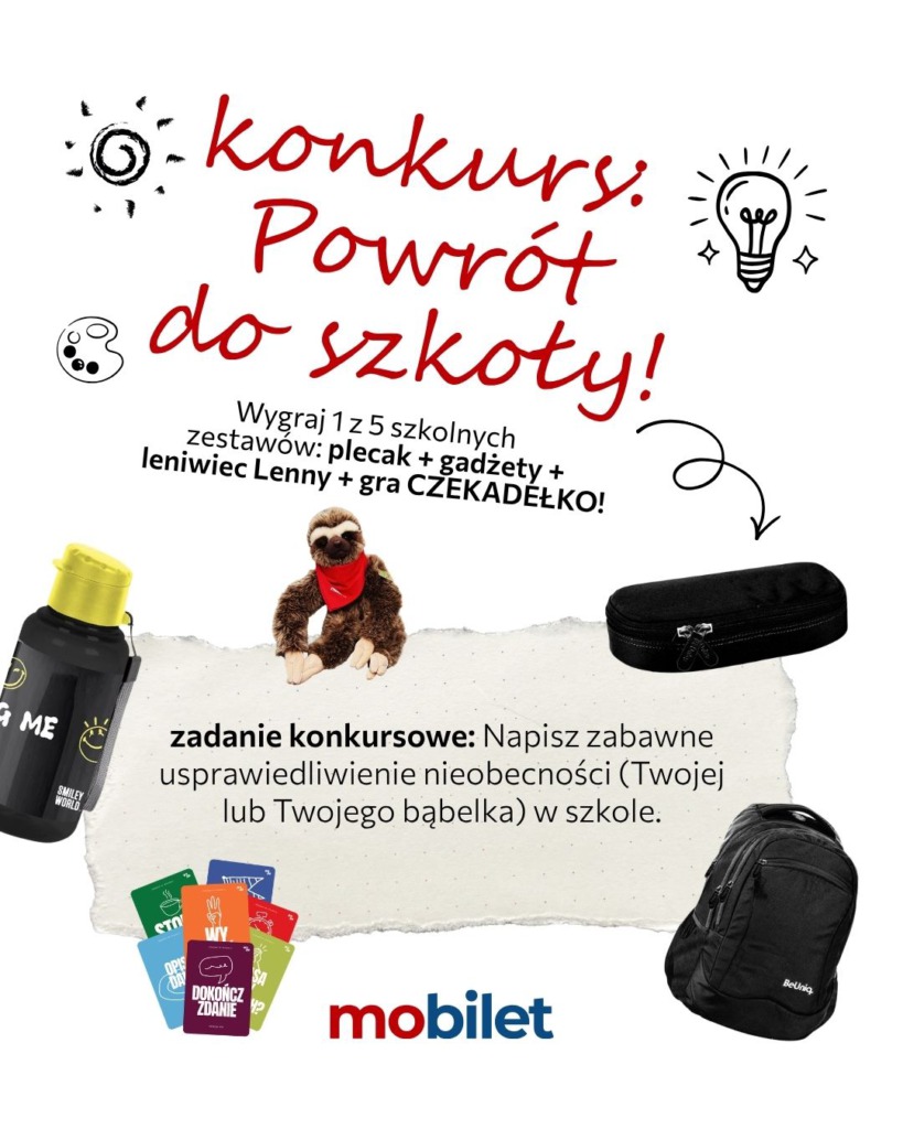 Konkurs. Powrót do szkoły.