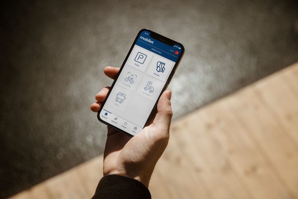 mobilet Promotion Bild - App Screenshot
